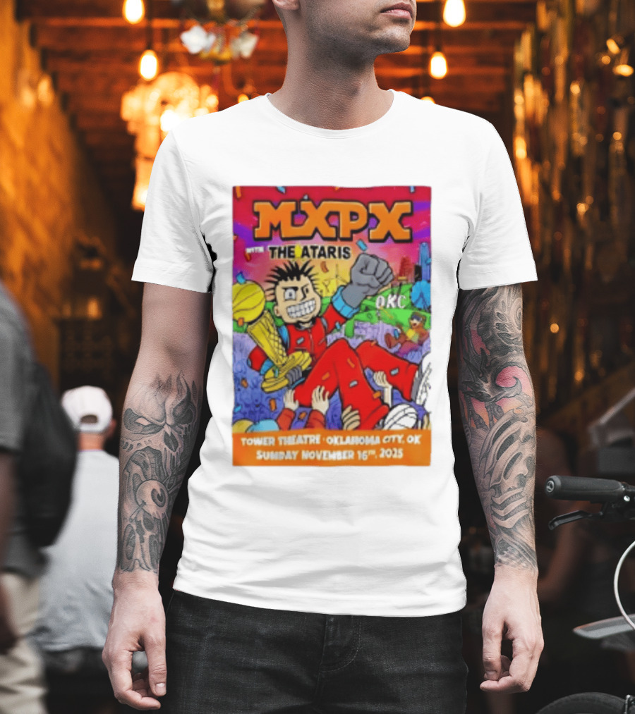 Mxpx With The Ataris Tower Theatre Oklahoma City November 16 2025 T-Shirt
