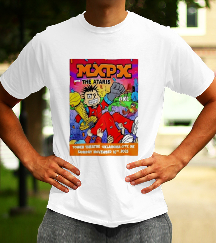 Mxpx With The Ataris Tower Theatre Oklahoma City November 16 2025 T-Shirt