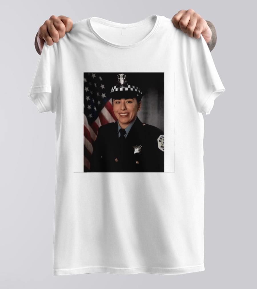 Never Forget Chicago Police Department Ella French Memorial Officer T-Shirt