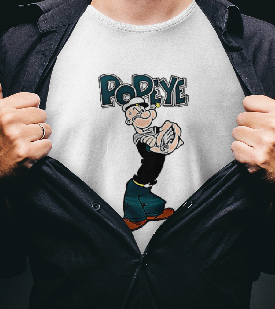 Philadelphia Eagles X Popeye I Yam What I Yam An Thats All I Yam T-Shirt