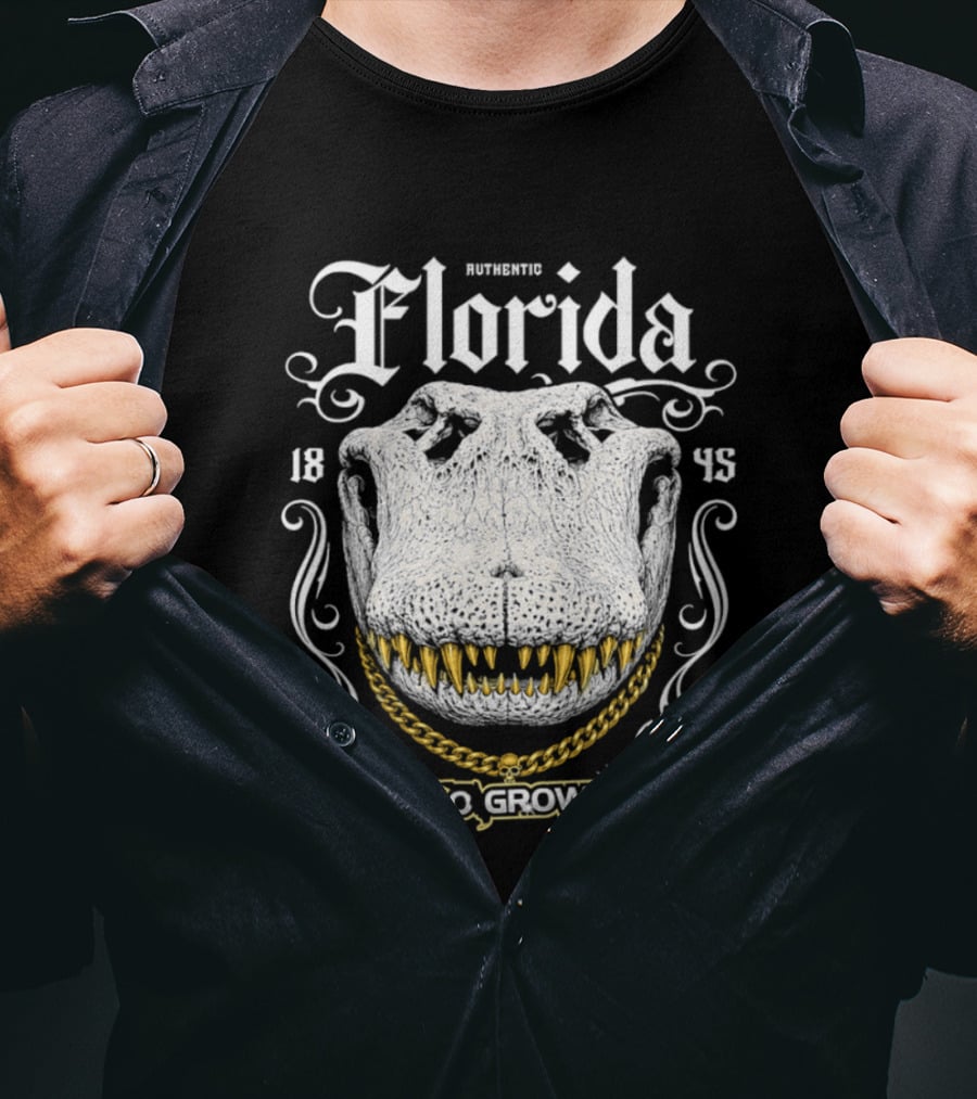 Authentic Florida 1845 Best Coast Flo Grown Alligator T-Shirt