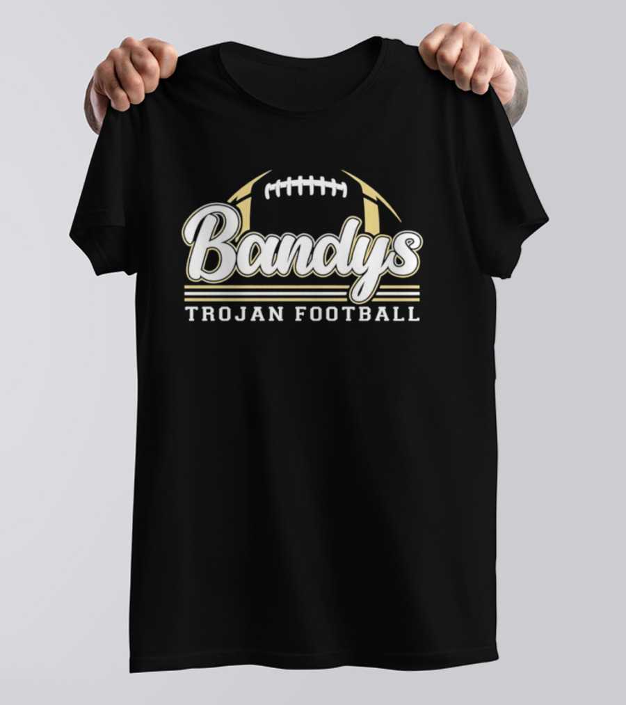 Bandys Trojan Football Team Trojans T-Shirt