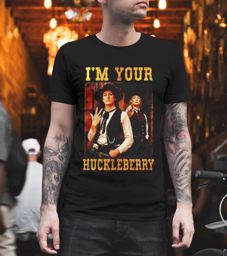 I'm Your Huckleberry Doc Holliday Tombstone Caitlin Clark Sophie Cunningham T-Shirt