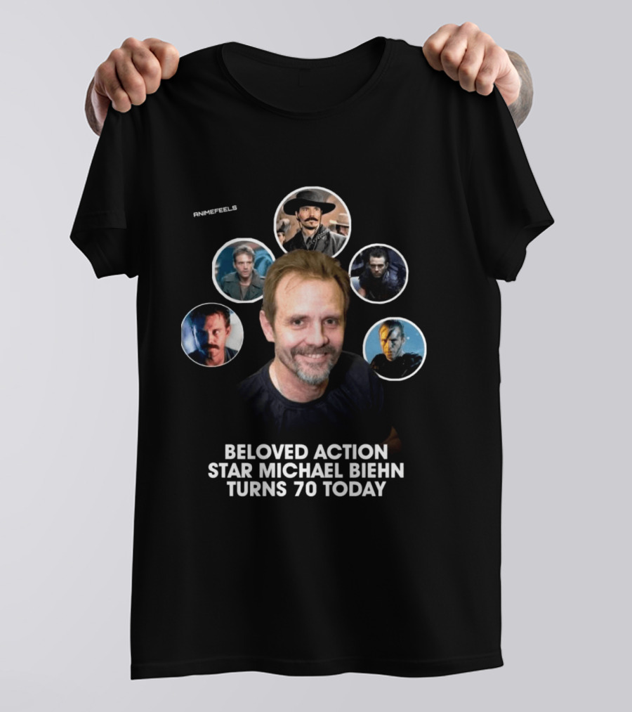 Beloved Action Star Michael Biehn Turns 70 Today AnimeFeels T-Shirt