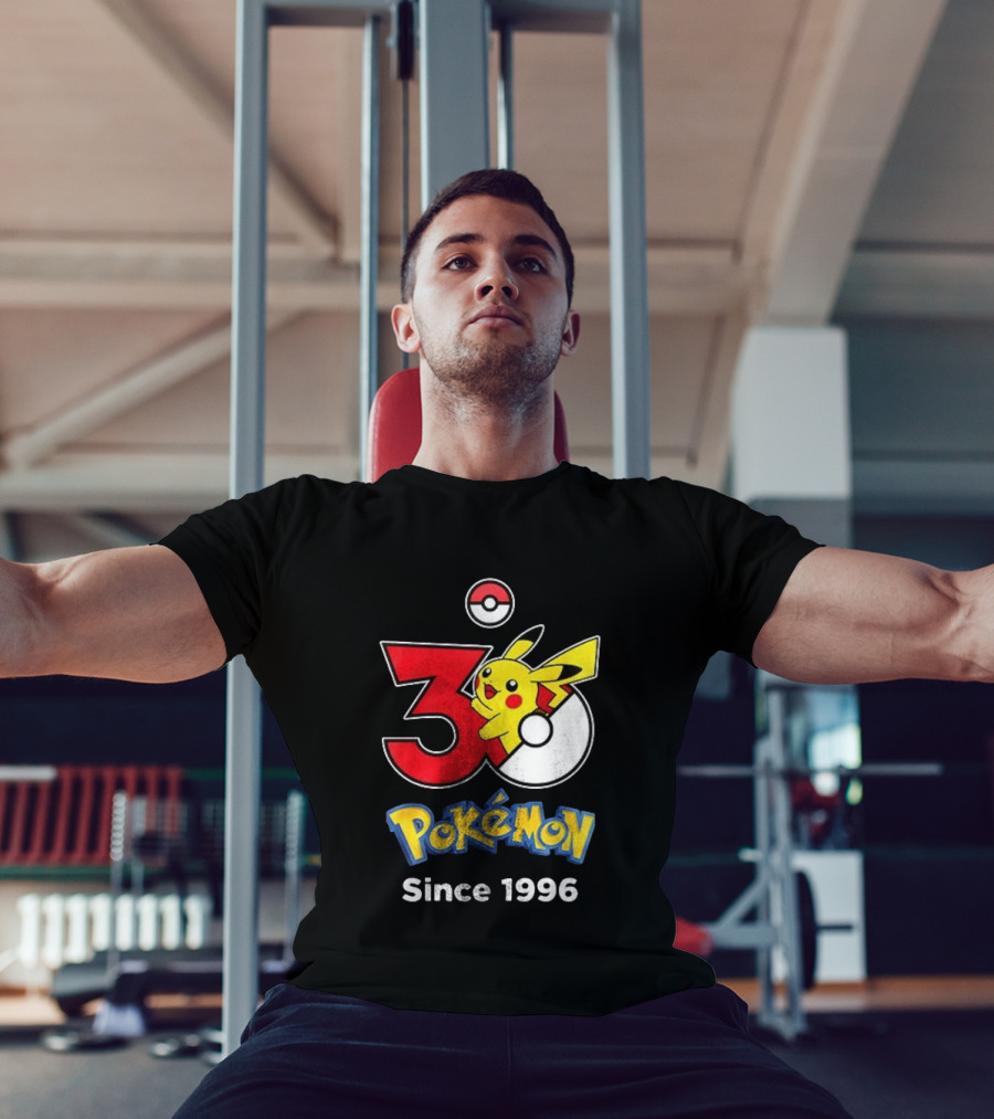 Tampa Bay Buccaneers X Pokemon 30th Anniversary Pikachu Since 1996 Celebration T-Shirt