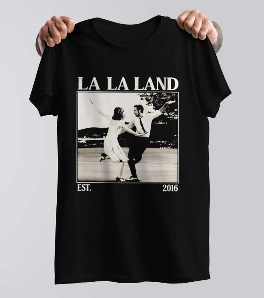 La La Land Est 2016 Dance Scene Emma Stone Ryan Gosling T-Shirt