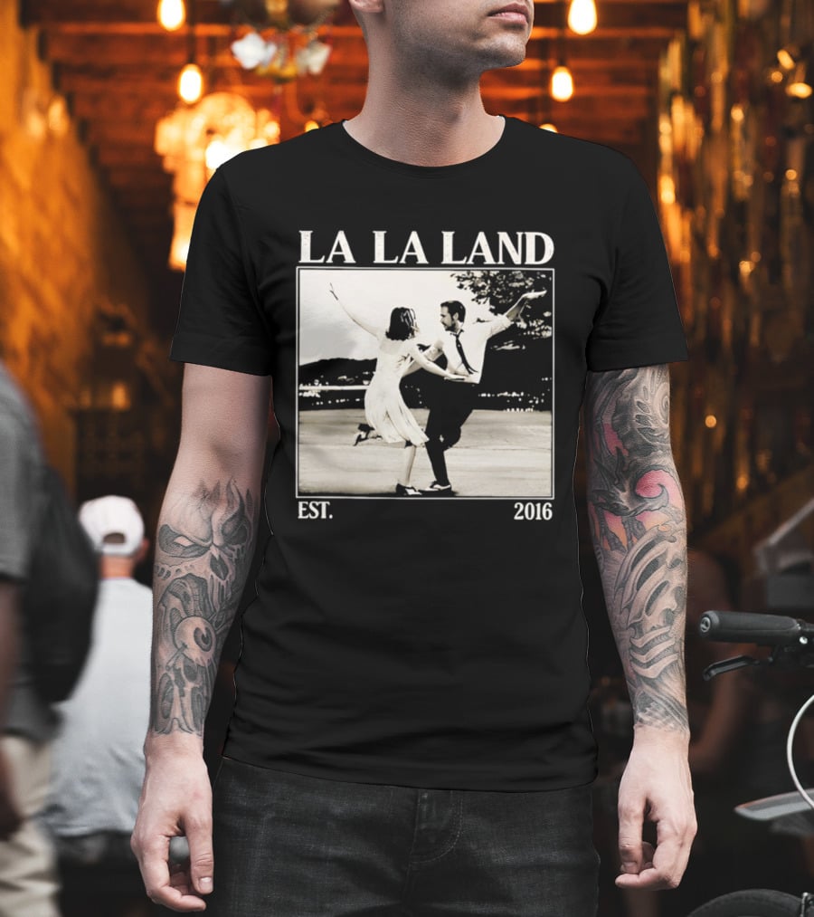 La La Land Est 2016 Dance Scene Emma Stone Ryan Gosling T-Shirt