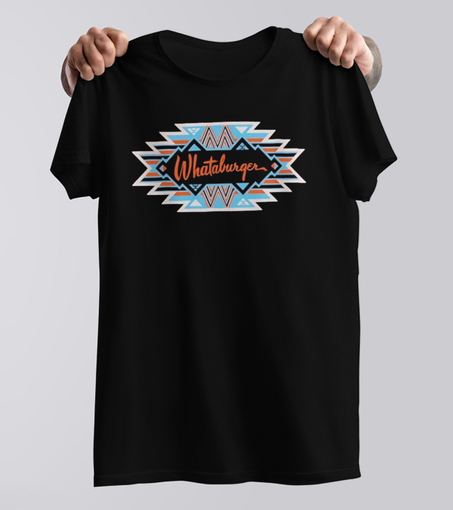 Whataburger Southwestern Tribal Geometric T-Shirt