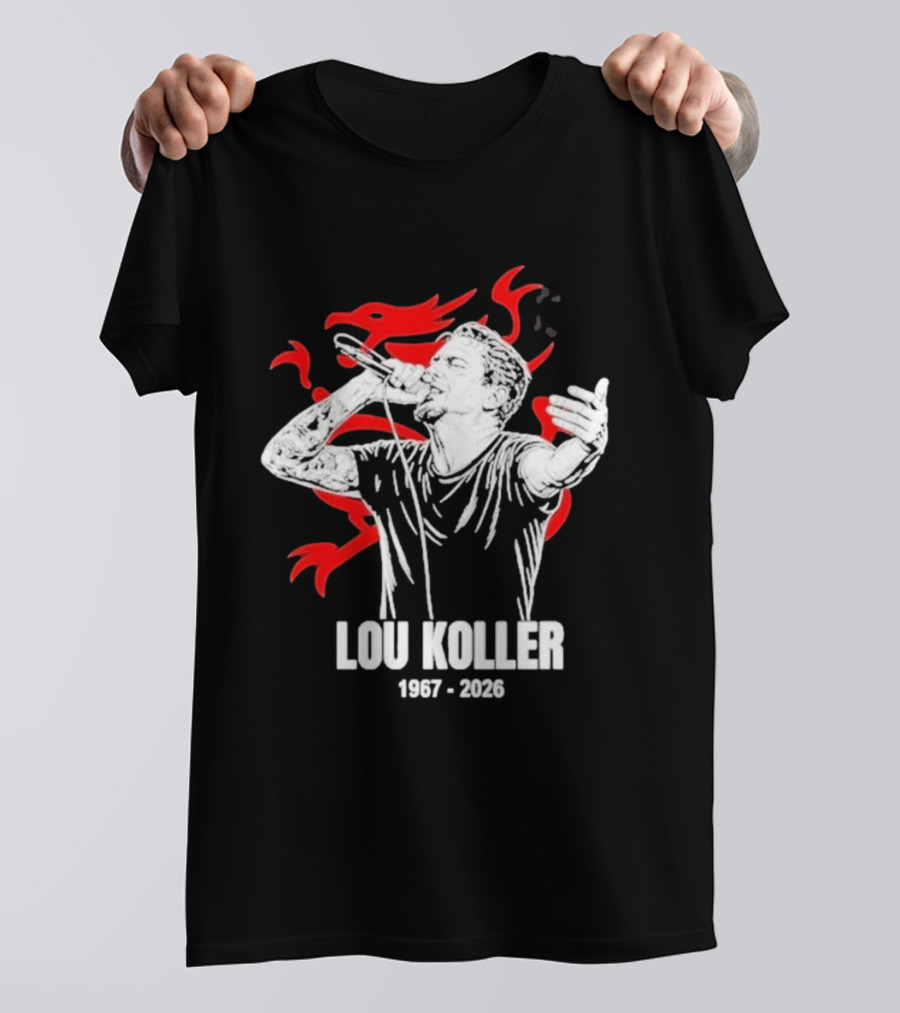 Lou Koller 1967 2026 Sick Of It All Mic Dragon T-Shirt