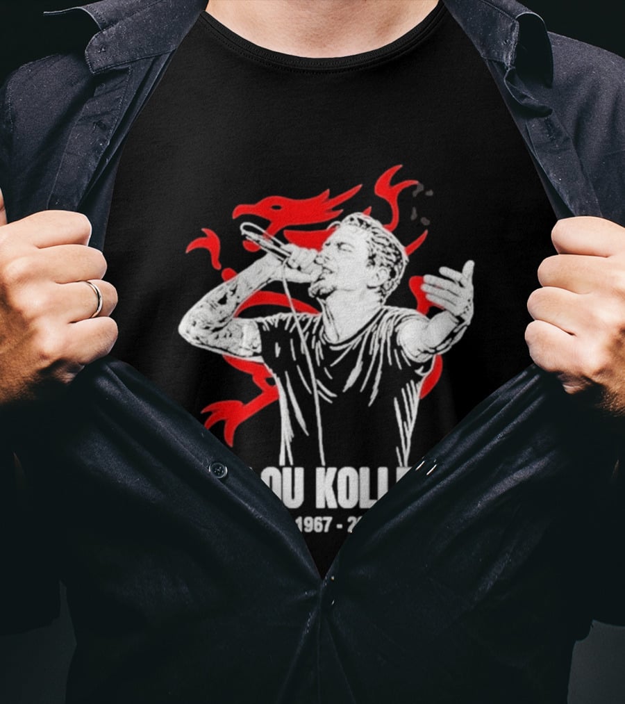 Lou Koller 1967 2026 Sick Of It All Mic Dragon T-Shirt