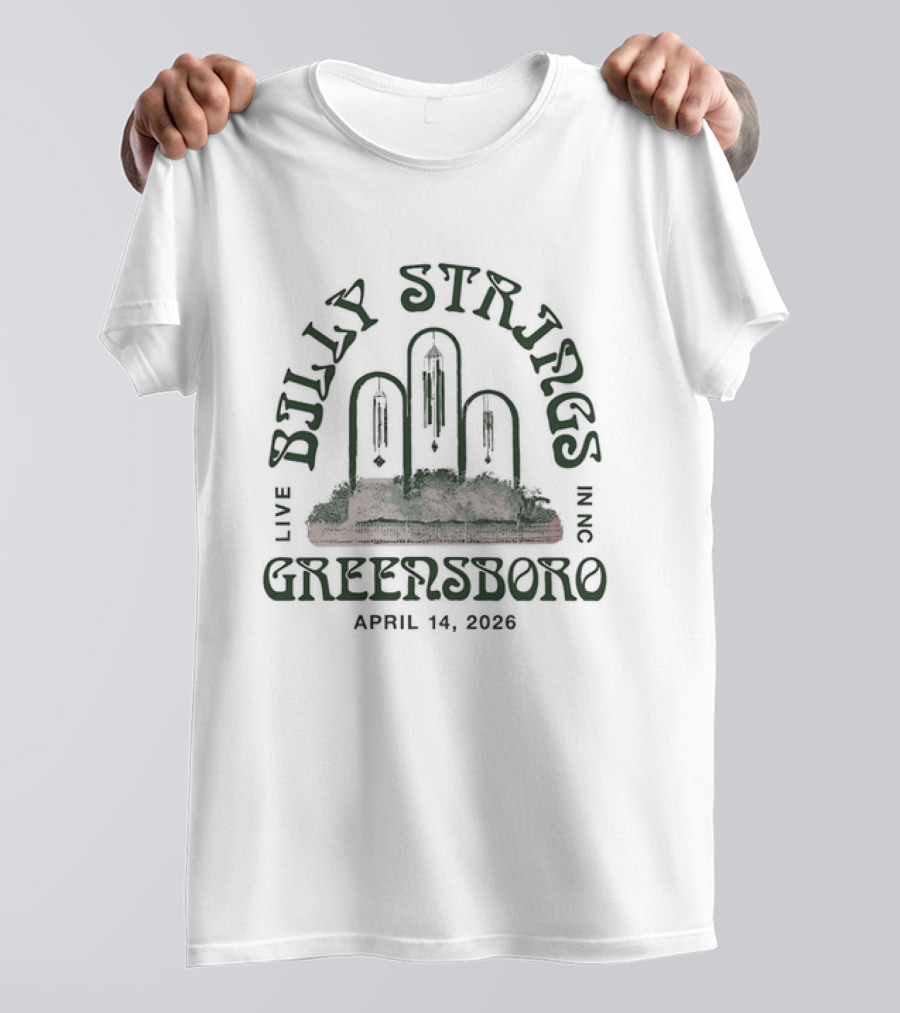 Billy Strings Live Greensboro April 14 2026 T-Shirt