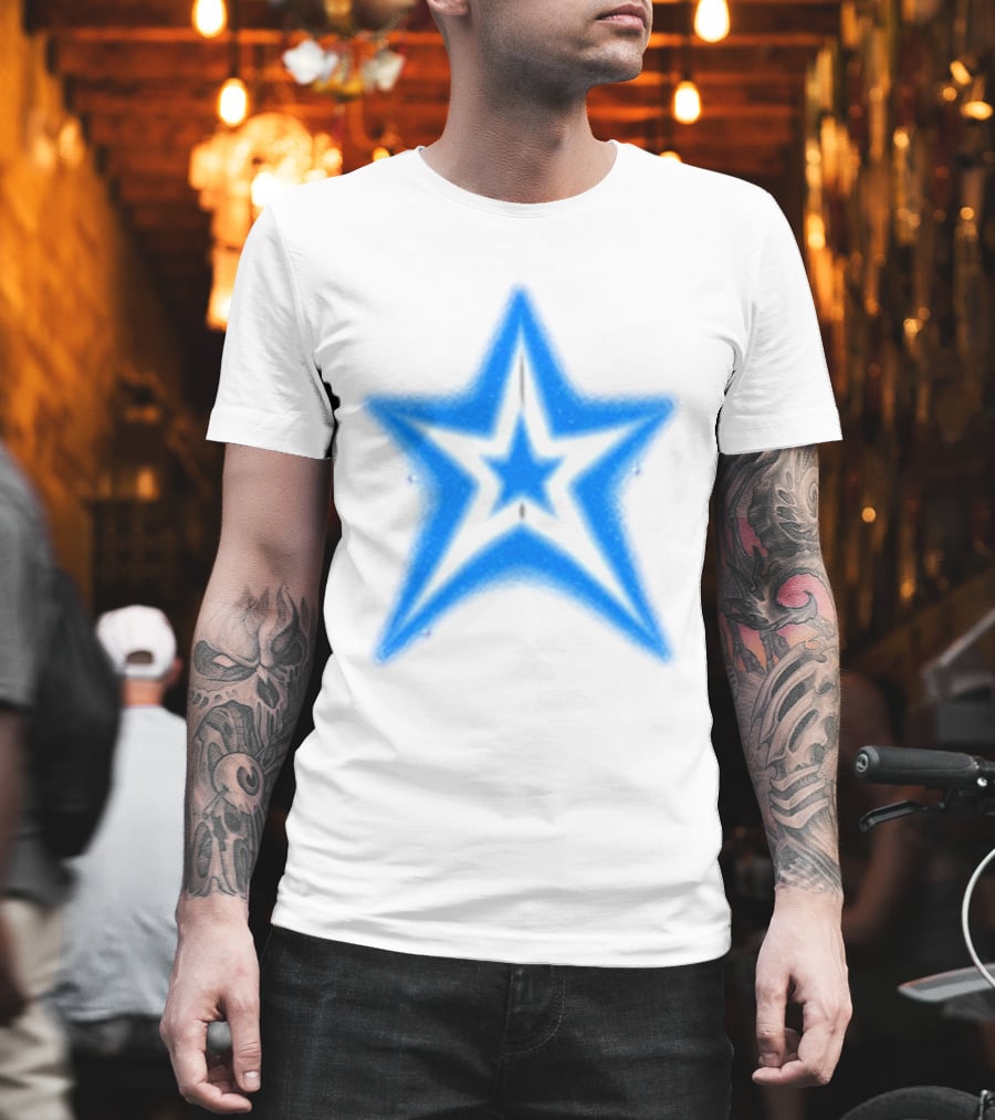 Karol G Store Matadora Zip Blue Star Starfish T-Shirt