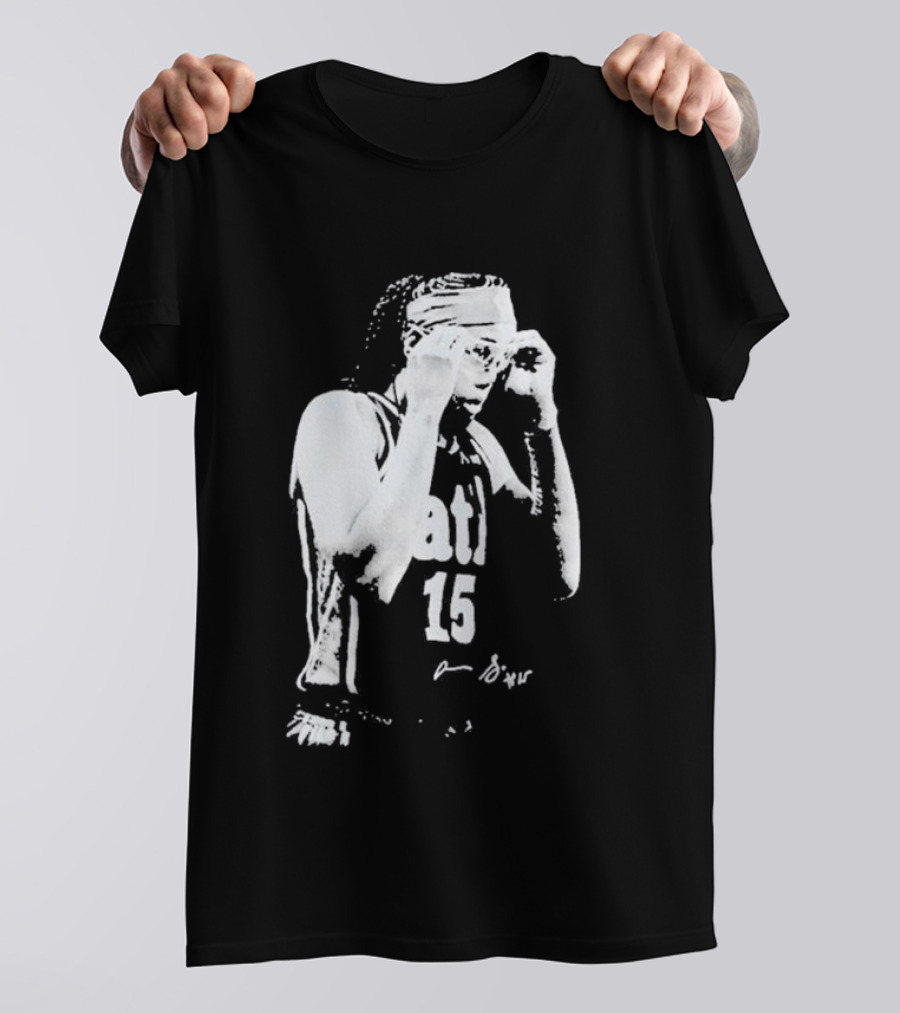 Allisha Gray Number 15 Goggles Gesture T-Shirt