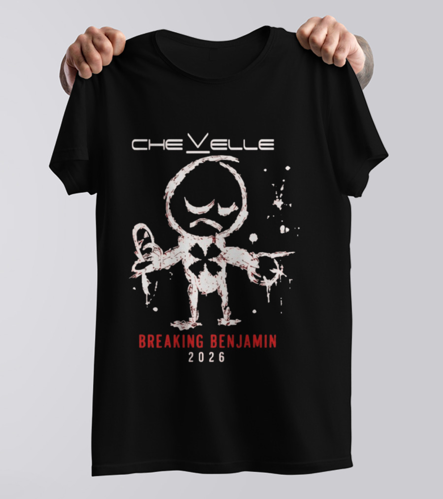 Chevelle Breaking Benjamin 2026 Tour T-Shirt