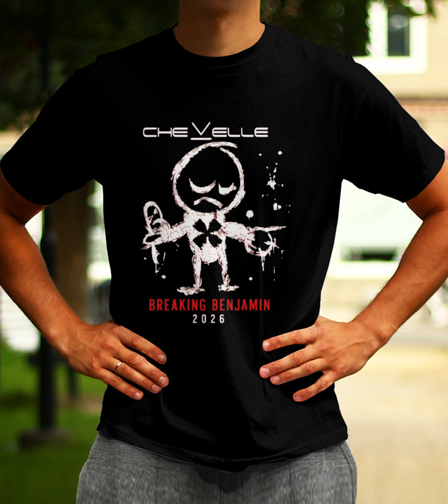 Chevelle Breaking Benjamin 2026 Tour T-Shirt