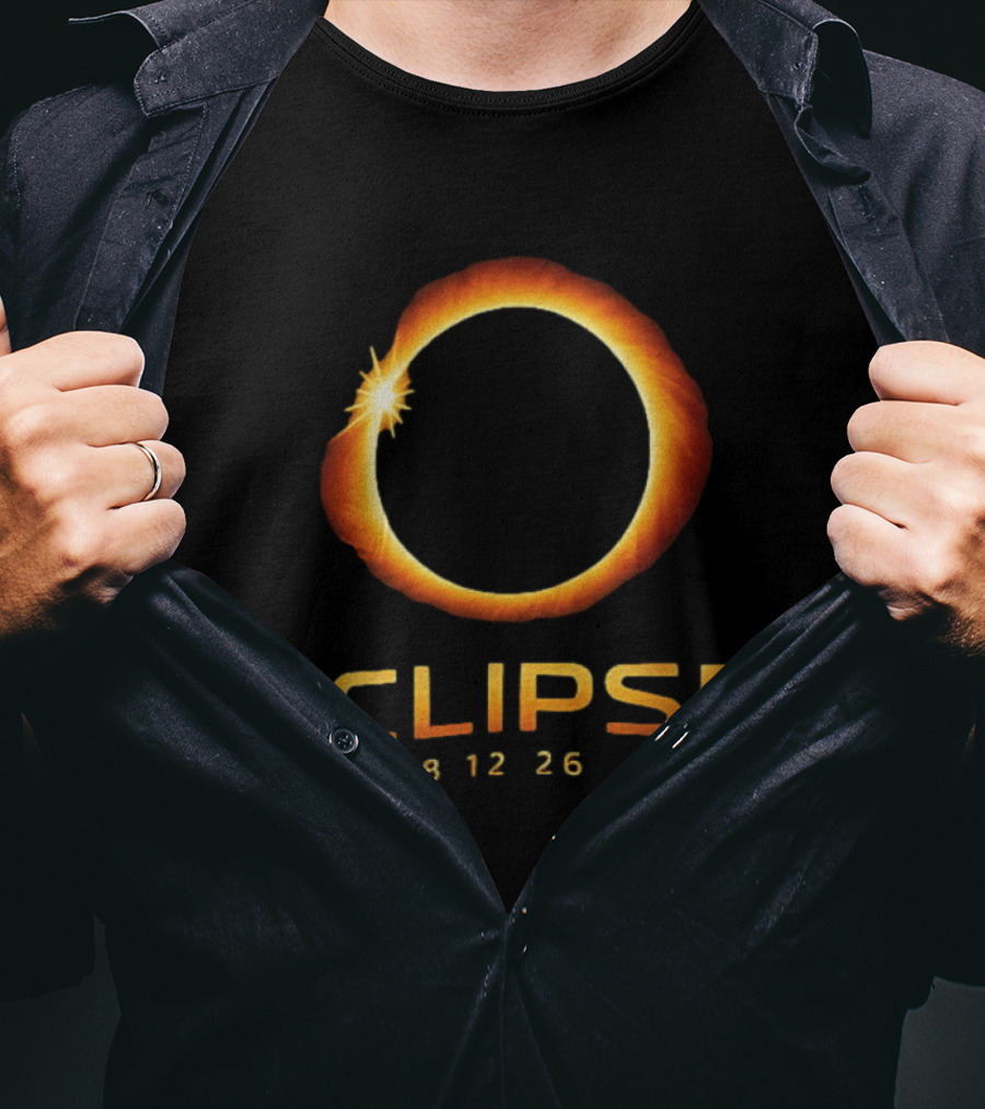Eclipse 8 12 26 Solar Event August 12 2026 T-Shirt