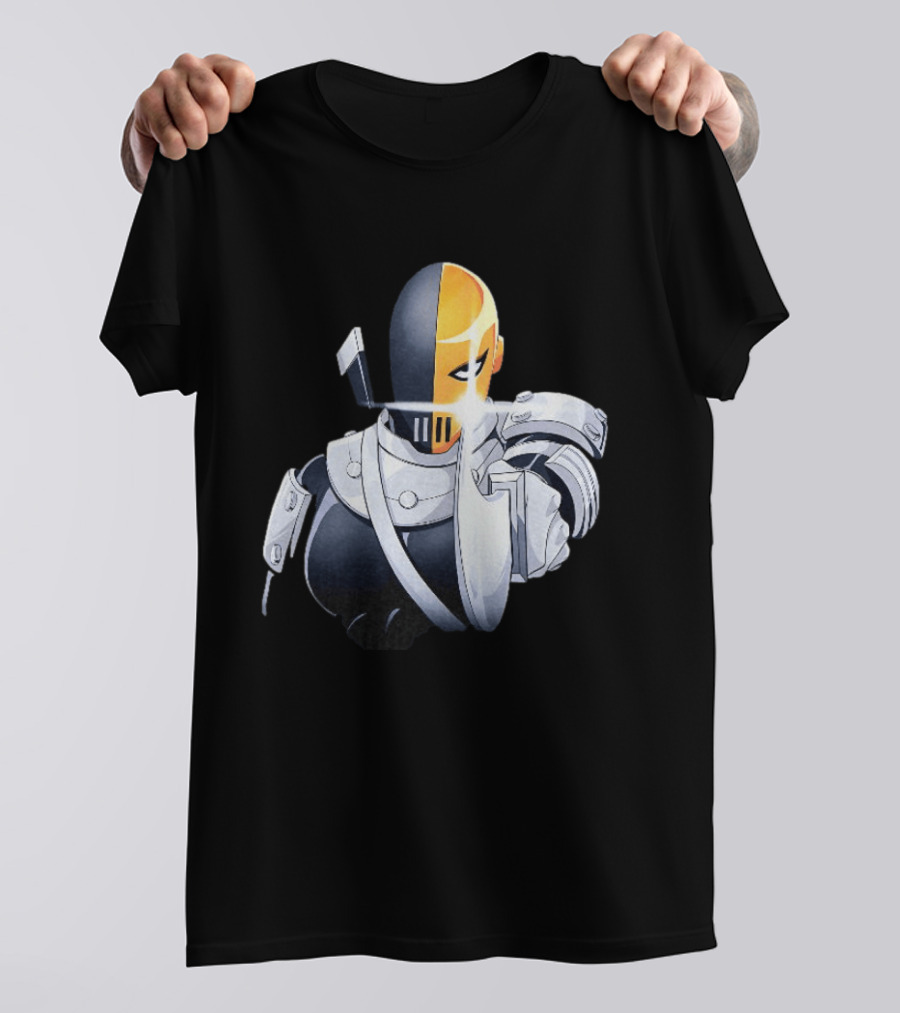 Deathstroke DC Comics Armor Sword Wielding T-Shirt