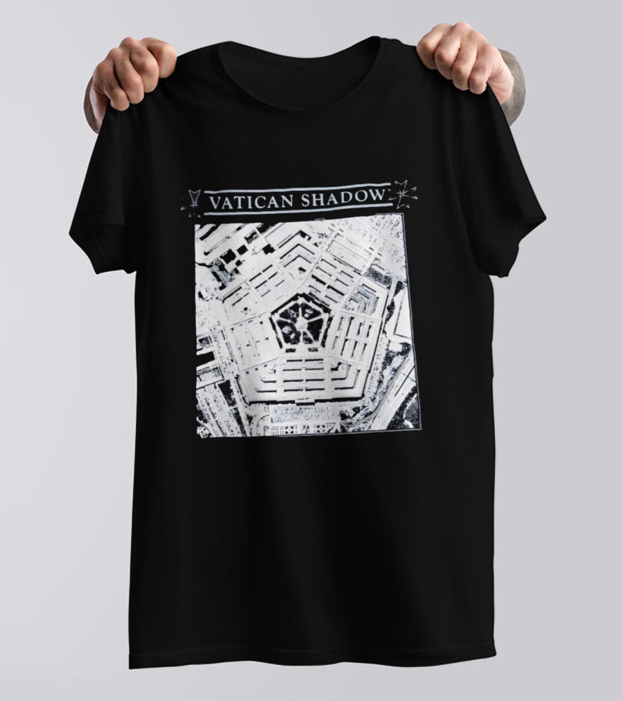 Vatican Shadow Pentagon Iconoclastic Industrial Electronic T-Shirt