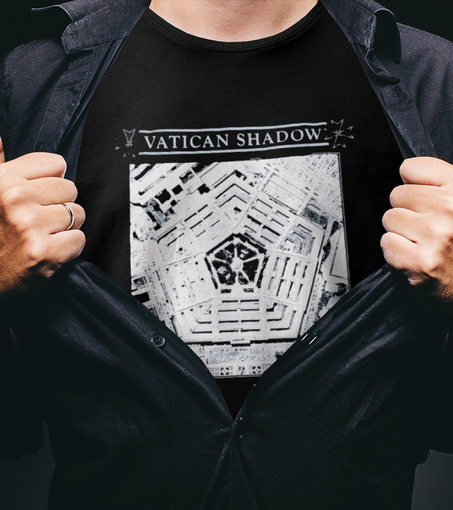 Vatican Shadow Pentagon Iconoclastic Industrial Electronic T-Shirt