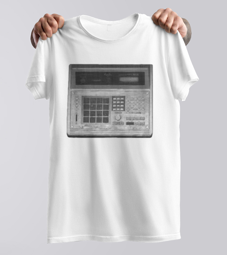 DJ Shadow Store Mo'wax Akai MPC Sequencer White T-Shirt
