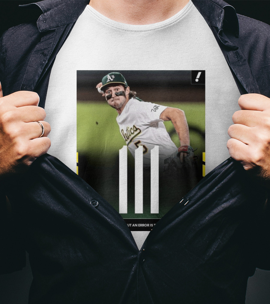 Jacob Wilson Athletics 111 Consecutive Errorless Games Record By Shortstop T-Shirt