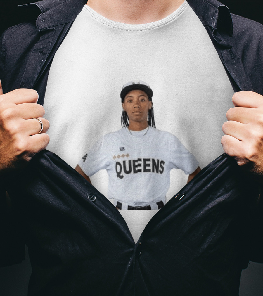 Queens Baseball Team Mo'ne Davis Women's Professional League T-Shirt