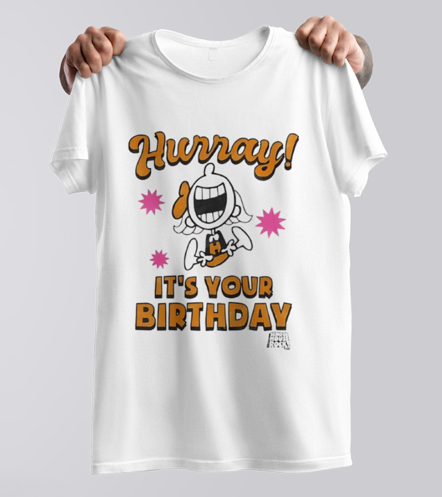 Hurray It's Your Birthday Schoolhouse Rock Animated Celebration T-Shirt