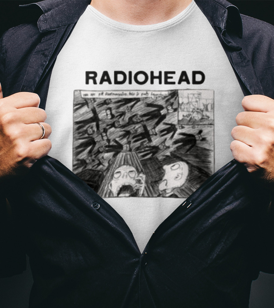 Radiohead W.A.S.T.E. Hq Store Motion Picture House T-Shirt
