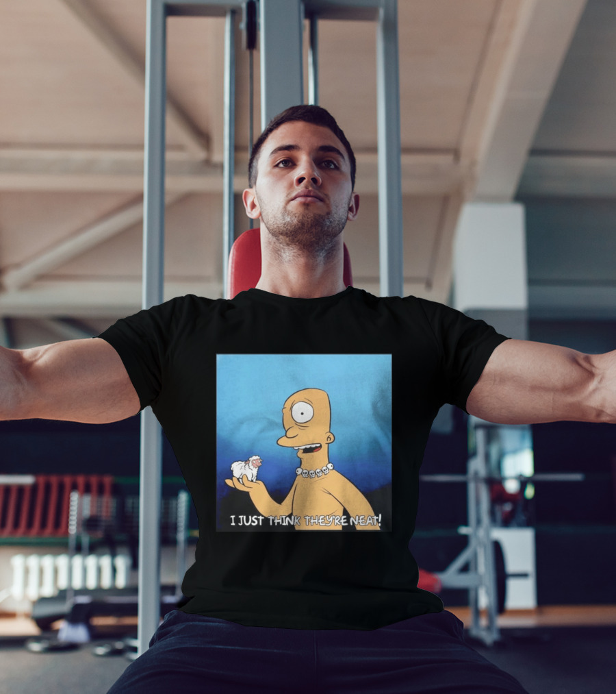 Odyssey The Cyclops I Just Think They're Neat Funny Cartoon T-Shirt