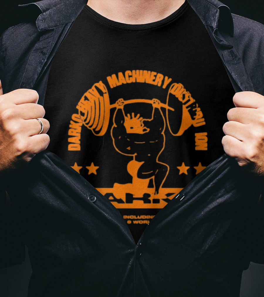 Darko Heavy Machinery Chest Pro Open 24 Hour Darko Worldwide T-Shirt