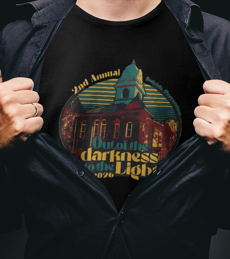2nd Annual Suicide Prevention Out Of The Darkness Into The Light 2026 T-Shirt