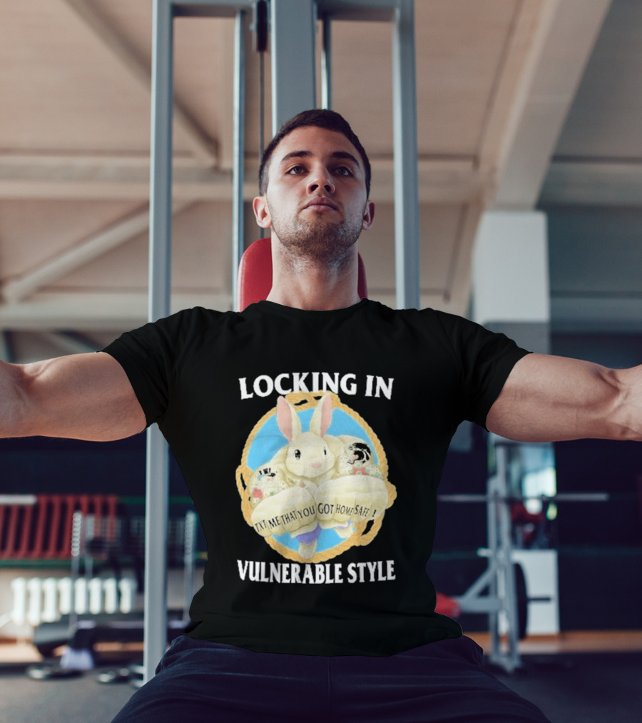 Locking In Vulnerable Style Rabbit T-Shirt