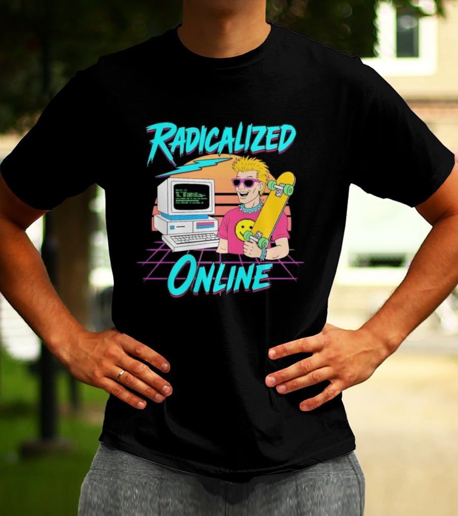 Radicalized Online Skater Computer T-Shirt