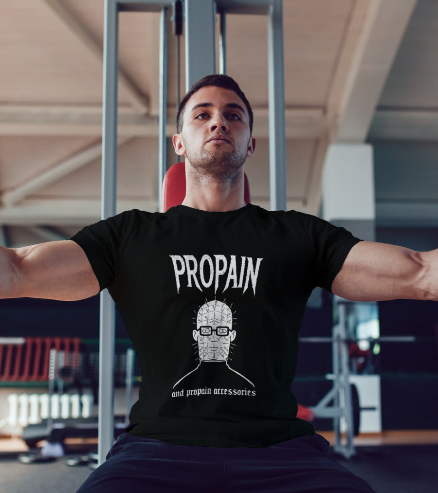 Hank Hill Propain Hellraiser Pinhead And Propain Accessories King Of The Hill T-Shirt