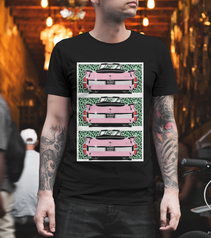 Jack Harlow Detroit MI August 11 2026 Pink Cadillac T-Shirt