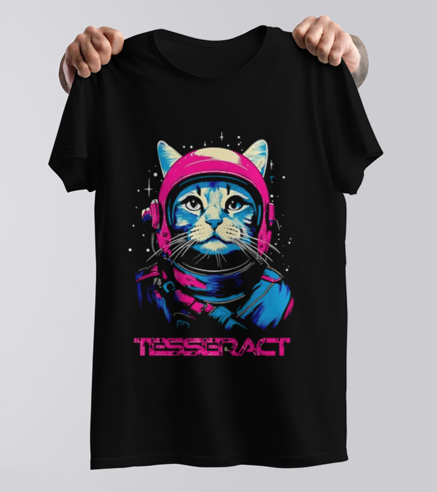 TesseracT Cosmic Cat Astronaut T-Shirt
