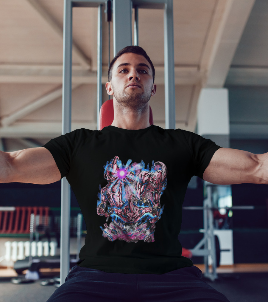Dragon Ball Z Kid Buu Multiple Forms Energy Attack T-Shirt