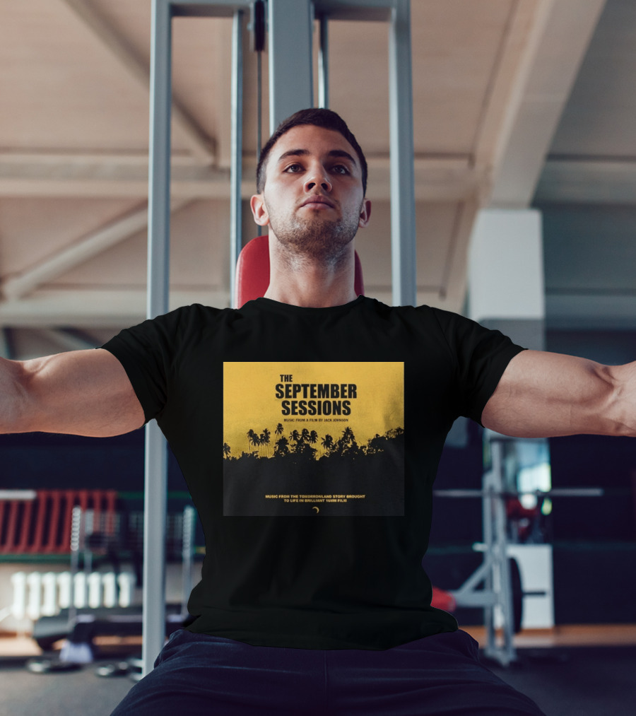 The September Sessions Music From A Film By Jack Johnson Tomorrowland Story 16mm Film T-Shirt