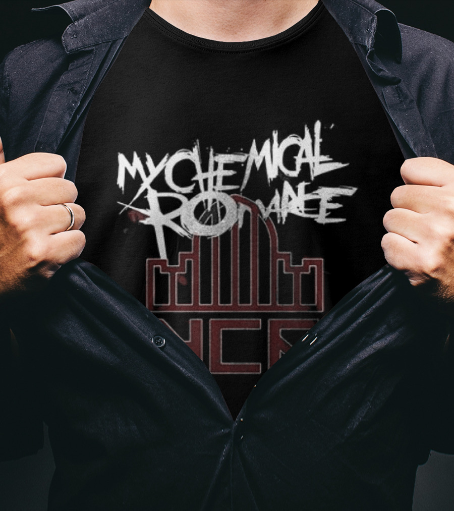 My Chemical Romance Long Live The Black Parade UK Tour Skeleton MCR T-Shirt