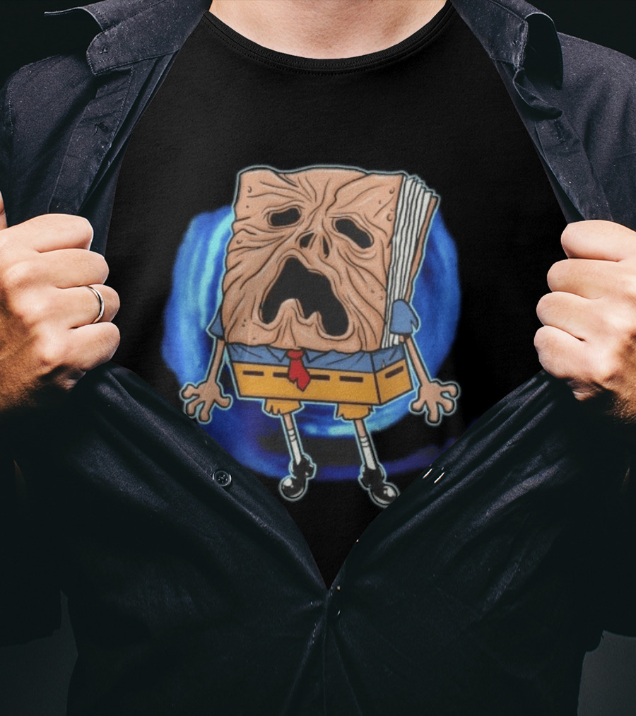 SpongeBob Necronomicon Mashup NecronomiBob T-Shirt