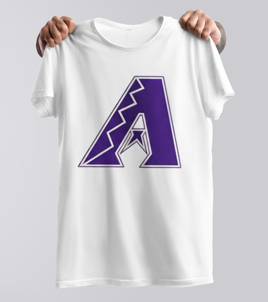 2026 Arizona Diamondbacks GCU Jersey Giveaway Purple "A" T-Shirt