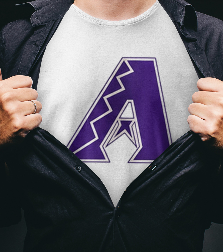 2026 Arizona Diamondbacks GCU Jersey Giveaway Purple "A" T-Shirt