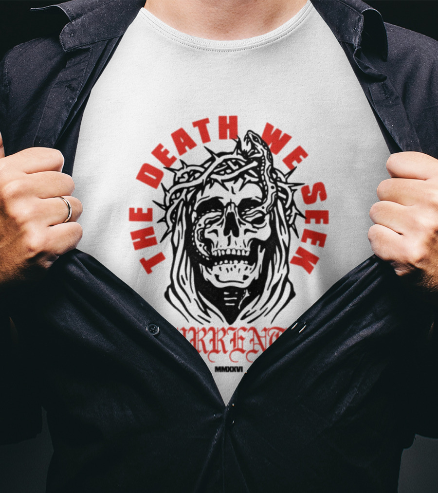Currents The Death We Seek Skull T-Shirt