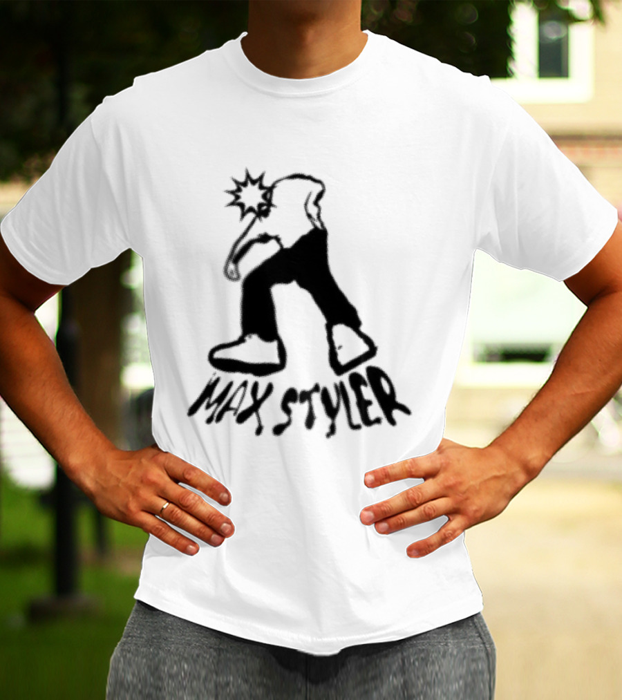 Max Styler Dancer Silhouette With Raised Arm T-Shirt