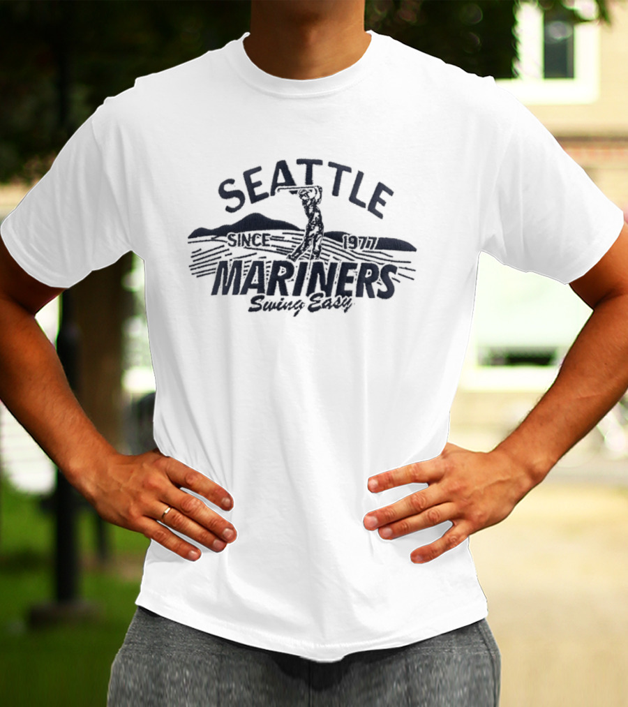 Seattle Mariners Swing Easy Since 1977 MLB T-Shirt