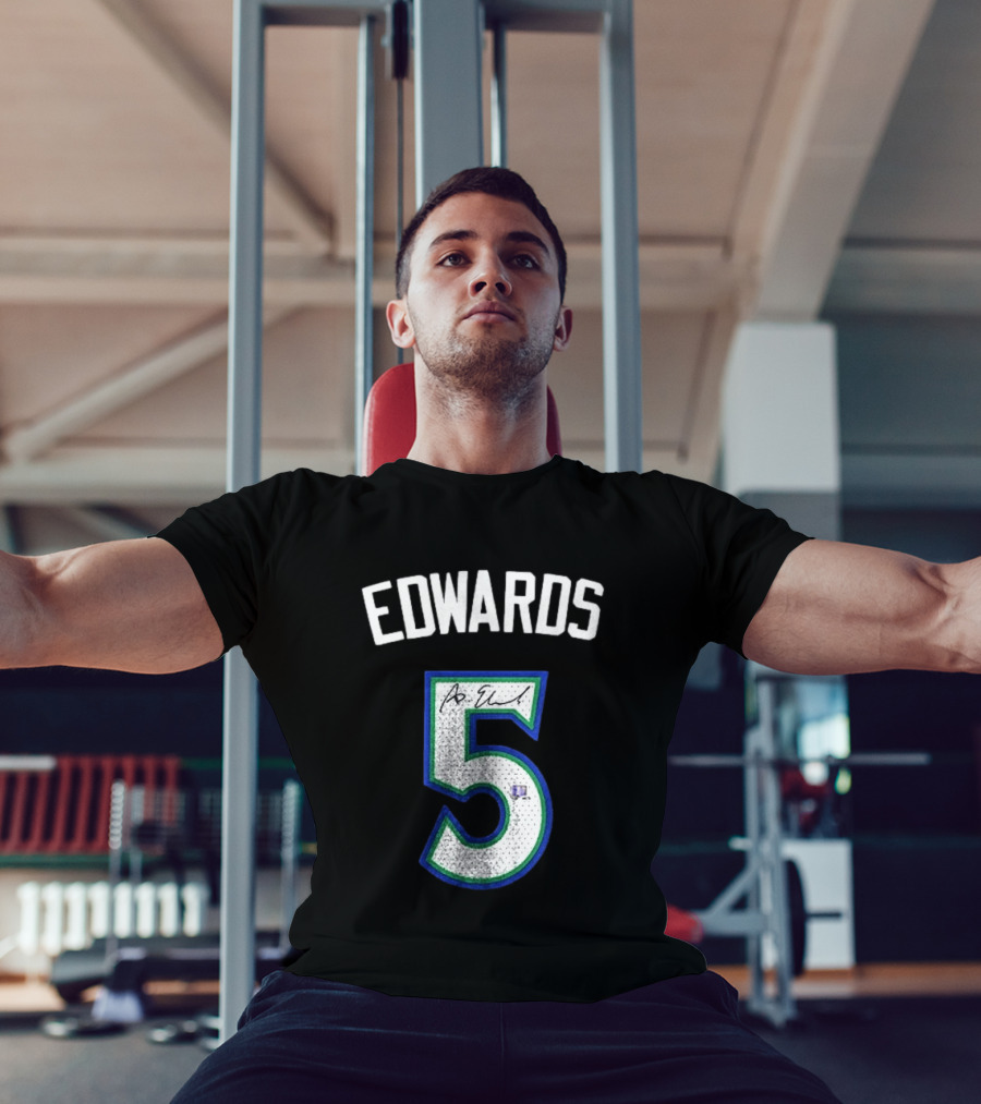 Edwards 5 Signature Basketball Fan Gear T-Shirt