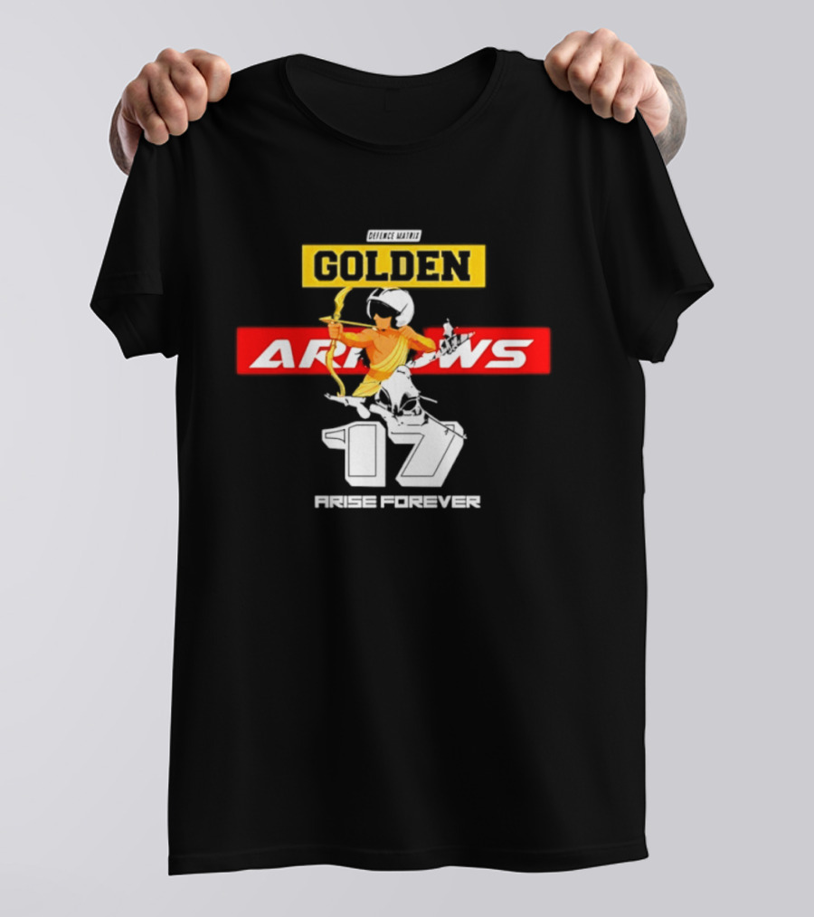 Golden Arrows 17 Arise Forever Defence Matrix T-Shirt