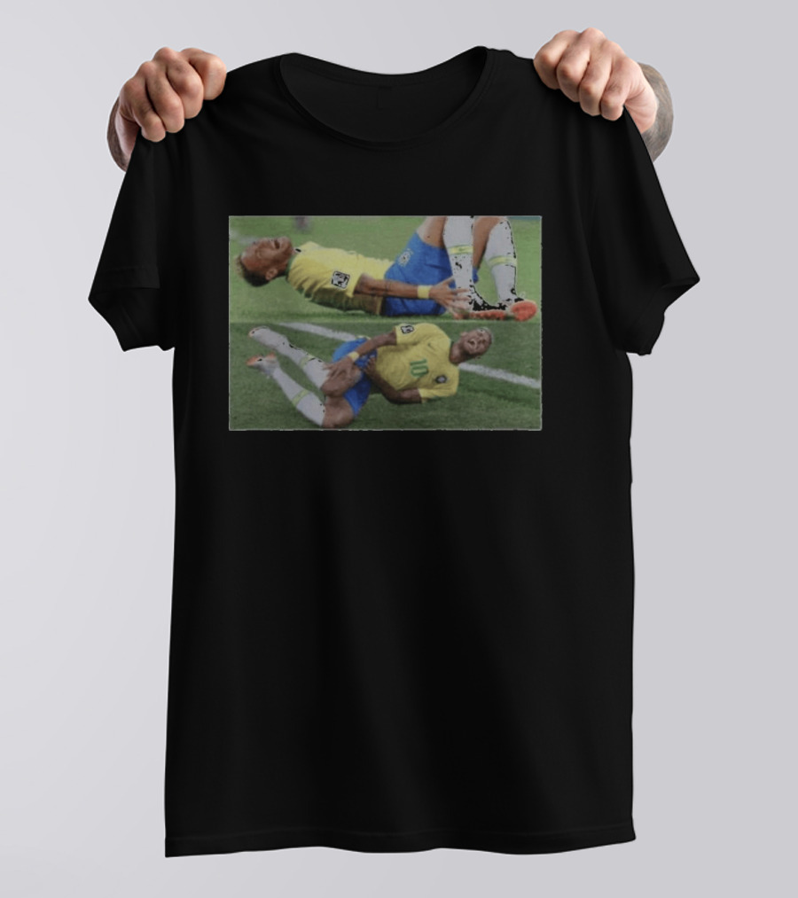 Netballers Would Never Roll Neymar Soccer Meme T-Shirt