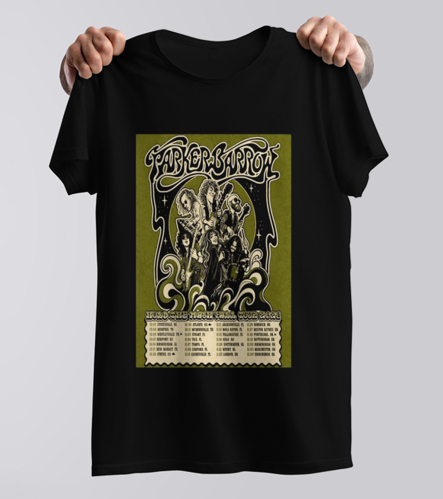 Parker Barrow Hold The Mash Fall Tour 2026 Concert Memphis Atlanta Nashville Houston T-Shirt