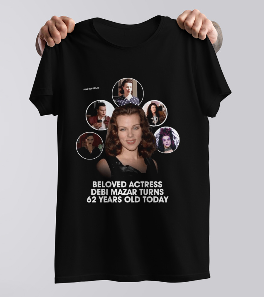 Beloved Actress Debi Mazar Celebrates 62nd Birthday With Iconic Roles AnimeFeels T-Shirt